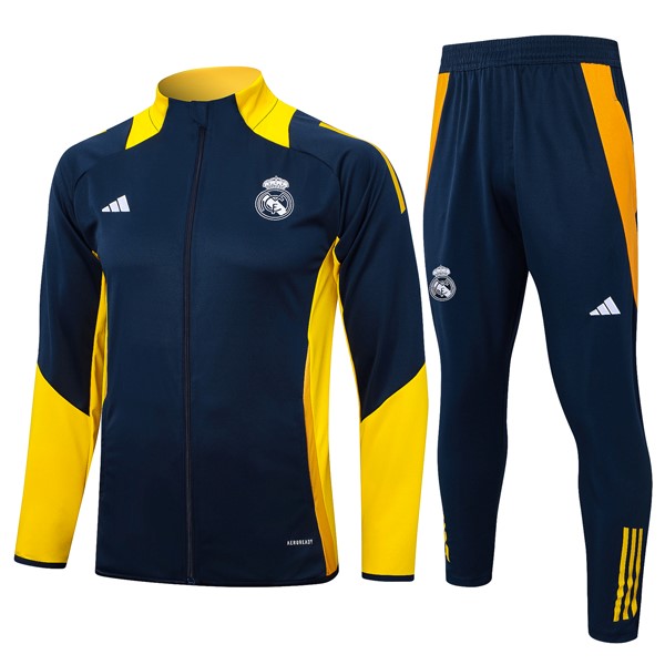 Chandal Real Madrid 2024/25 Azul Amarillo 3